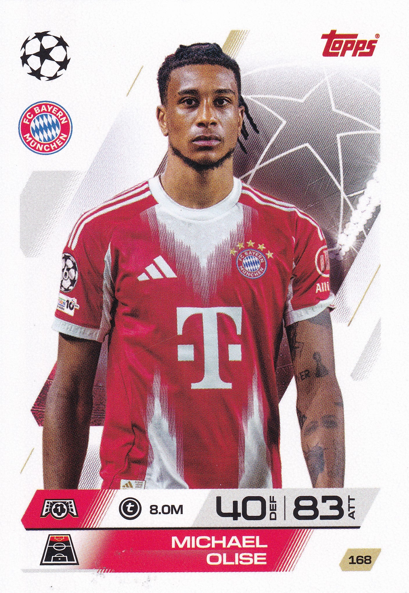 168. MICHAEL OLISE - FC BAYERN MUNCHEN