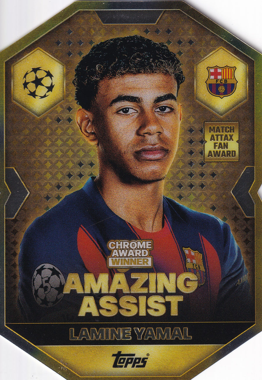 CA-03. LAMINE YAMAL - FC BARCELONA - AMAZING ASSIST