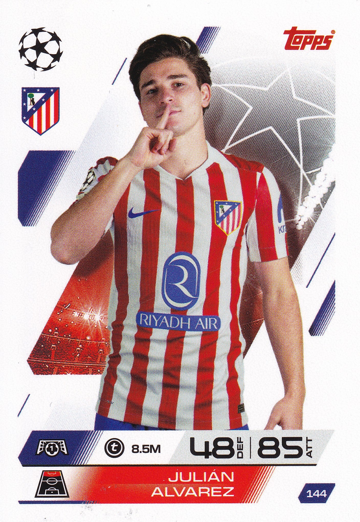 144. JULIAN ALVAREZ - ATLETICO DE MADRID
