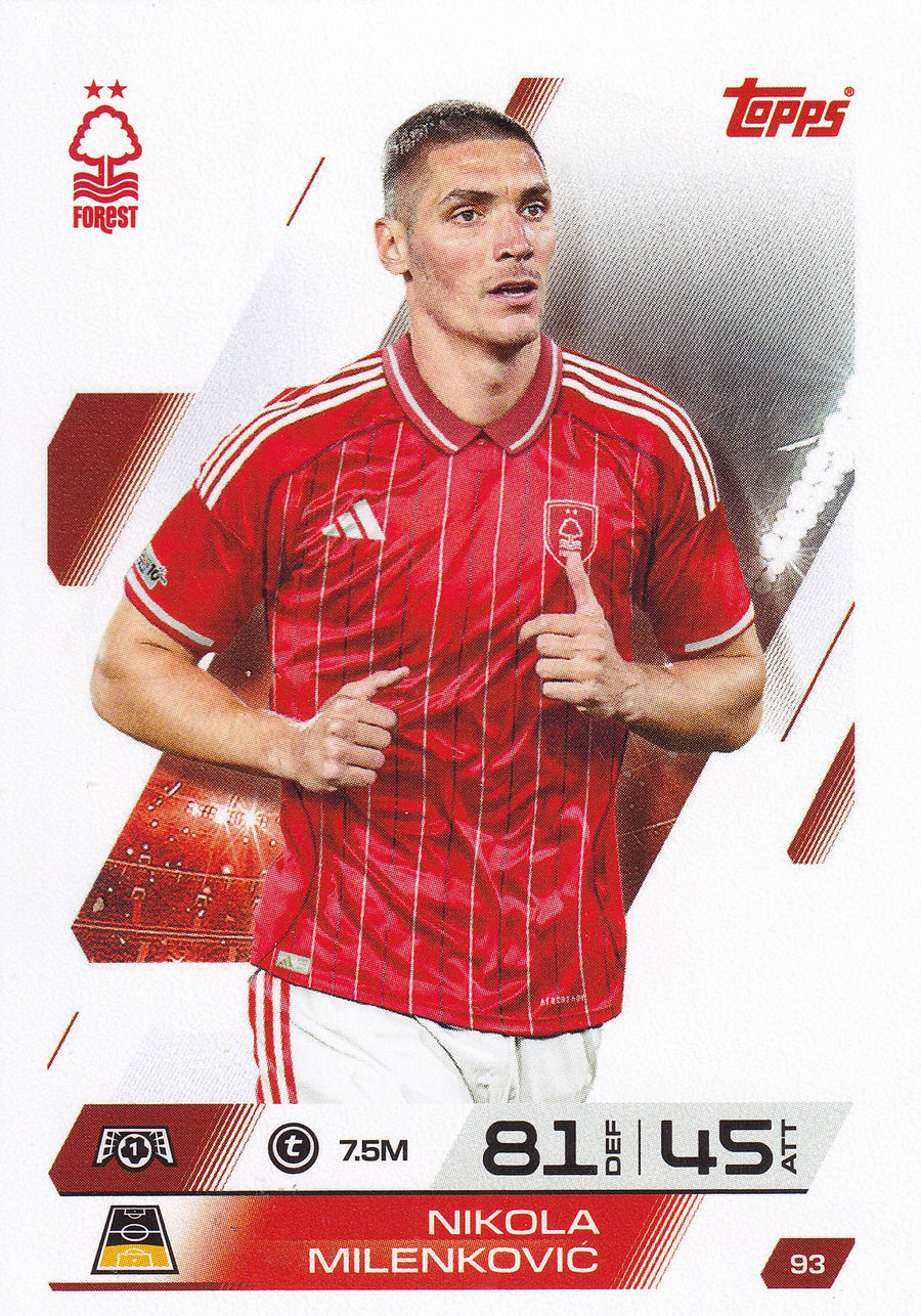 093. NIKOLA MILENKOVIC - NOTTINGHAM FOREST