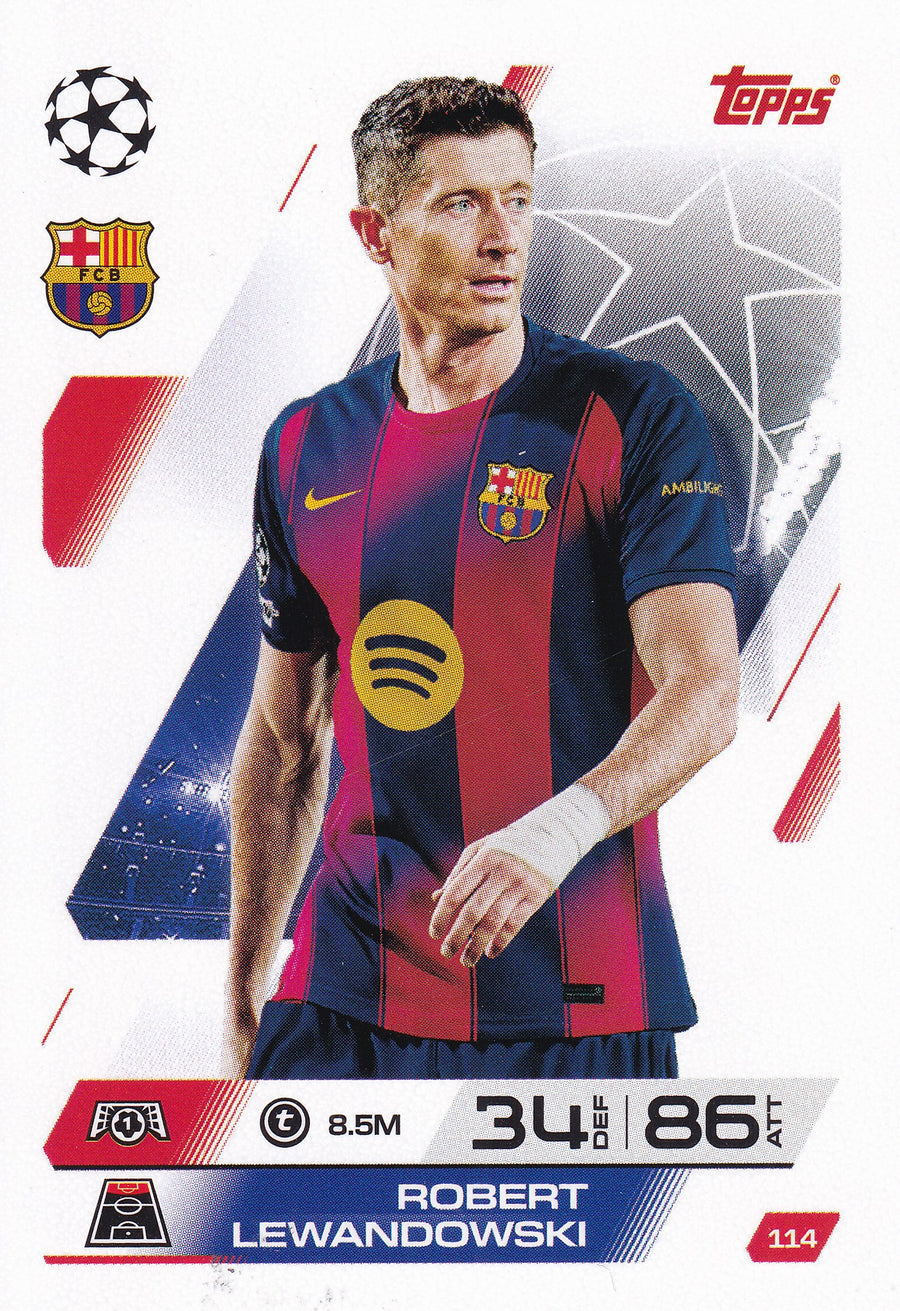 114. ROBERT LEWANDOWSKI - FC BARCELONA