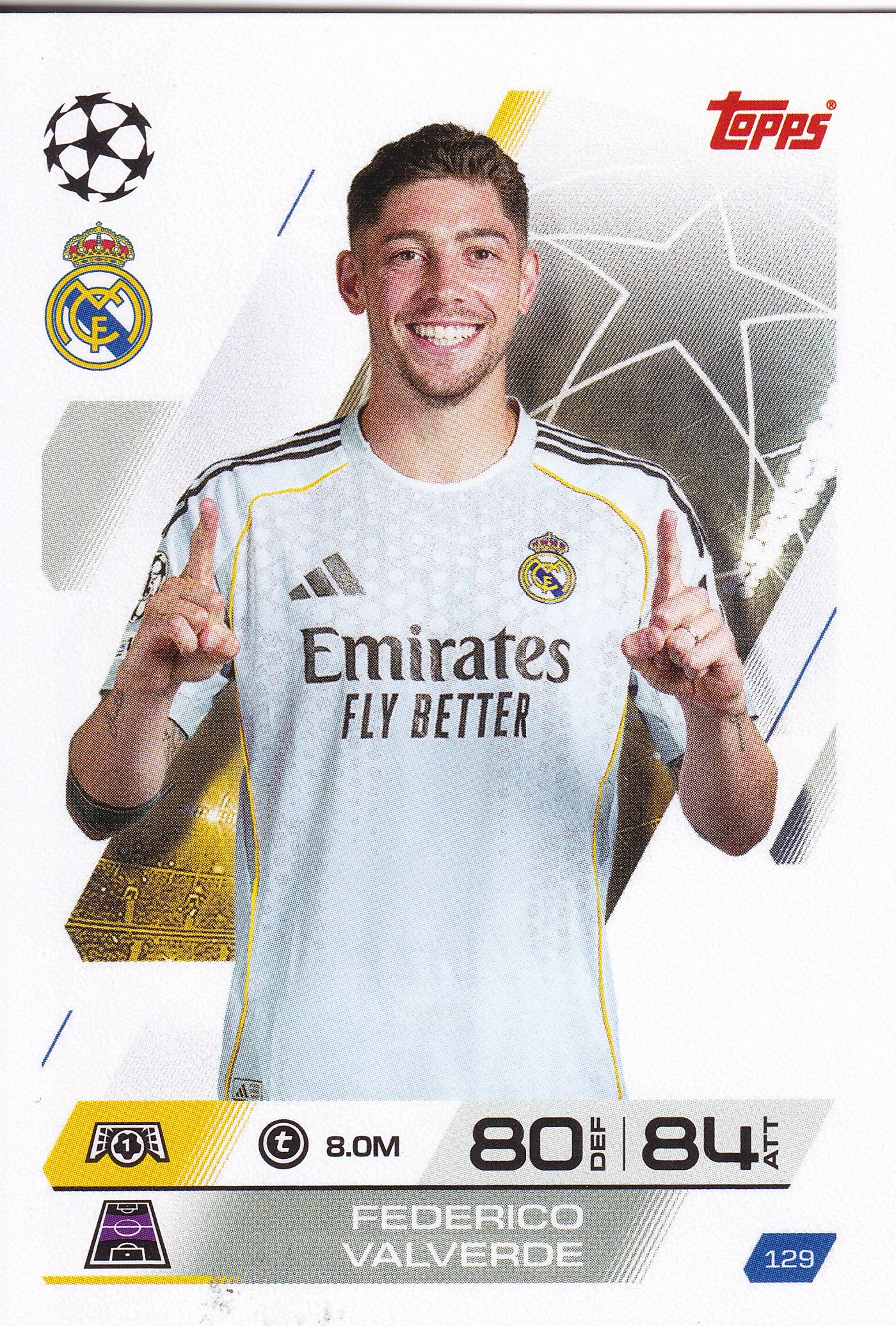 129. FEDERICO VALVERDE - REAL MADRID C.F.