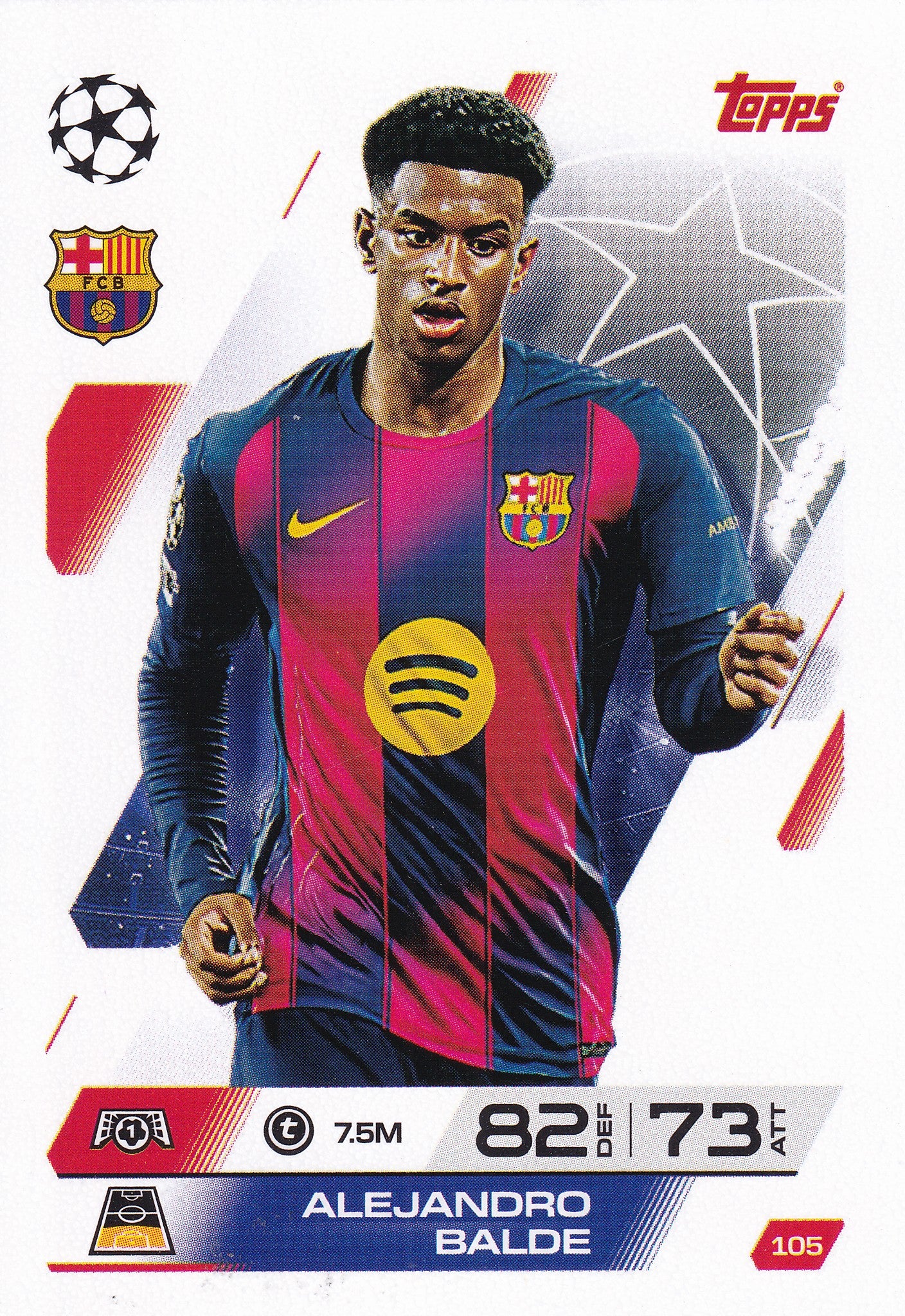 105. ALEJANDRO BALDE - FC BARCELONA