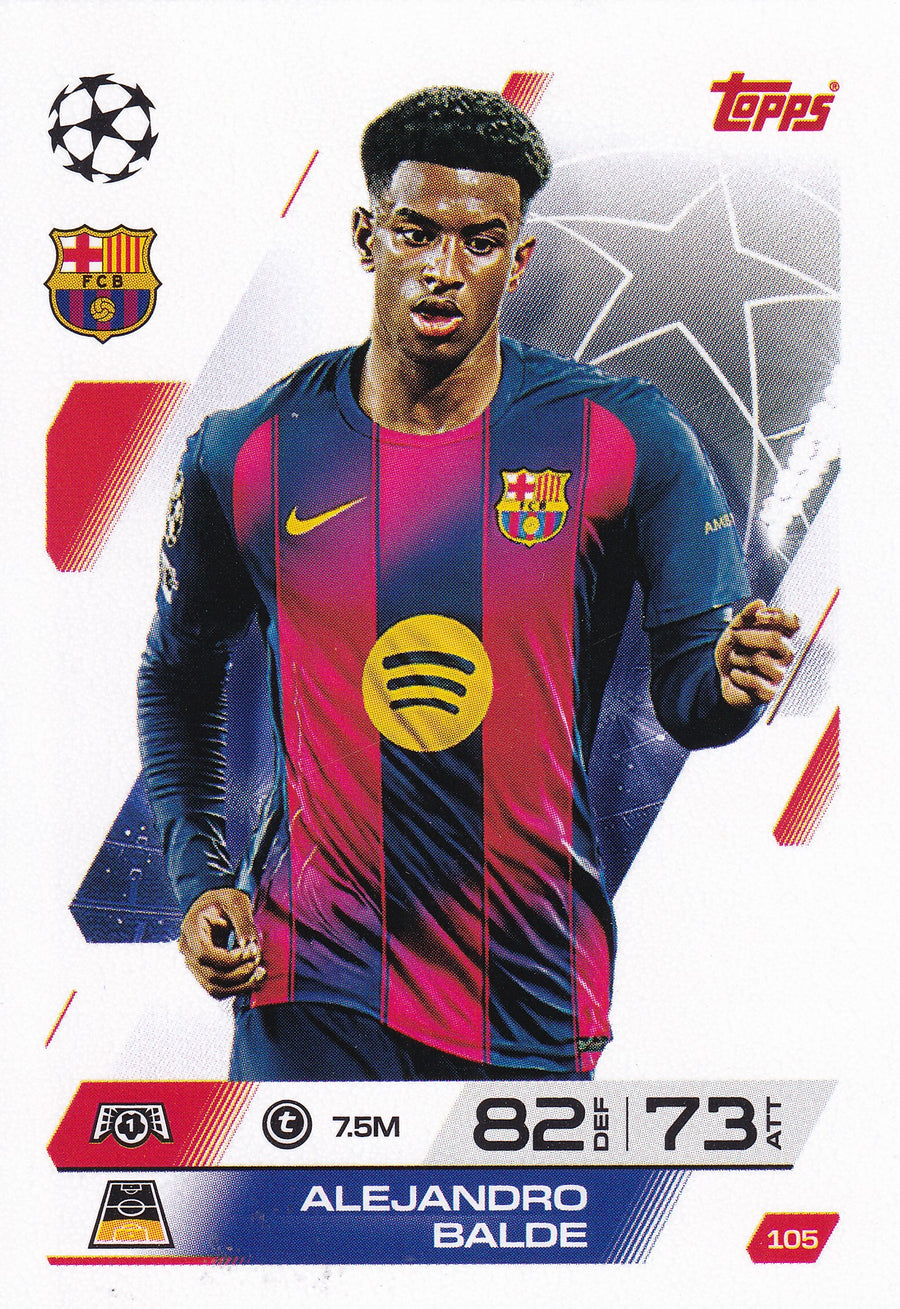 105. ALEJANDRO BALDE - FC BARCELONA