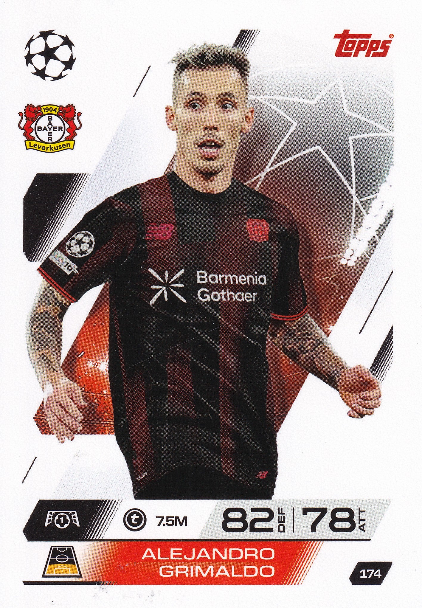 174. ALEJANDRO GRIMALDO - BAYER 04 LEVERKUSEN