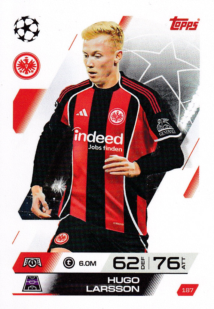 187. HUGO LARSSON - EINTRACHT FRANKFURT