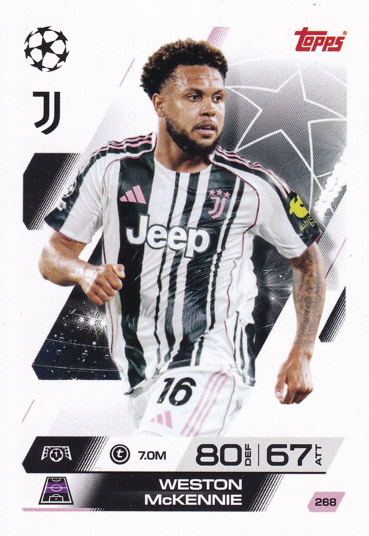 268. WESTON McKENNIE - JUVENTUS