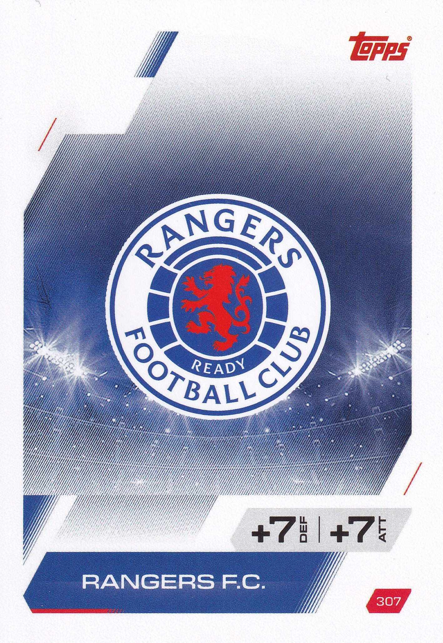 307. RANGERS F.C. - CLUB BADGE