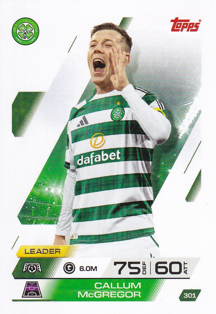 301. CALLUM McGREGOR - CELTIC FC - LEADER