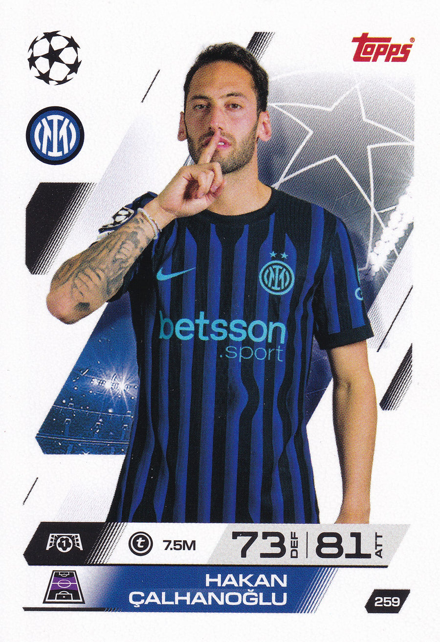259. HAKAN CALHANOGLU - FC INTERNAZIONALE MILANO