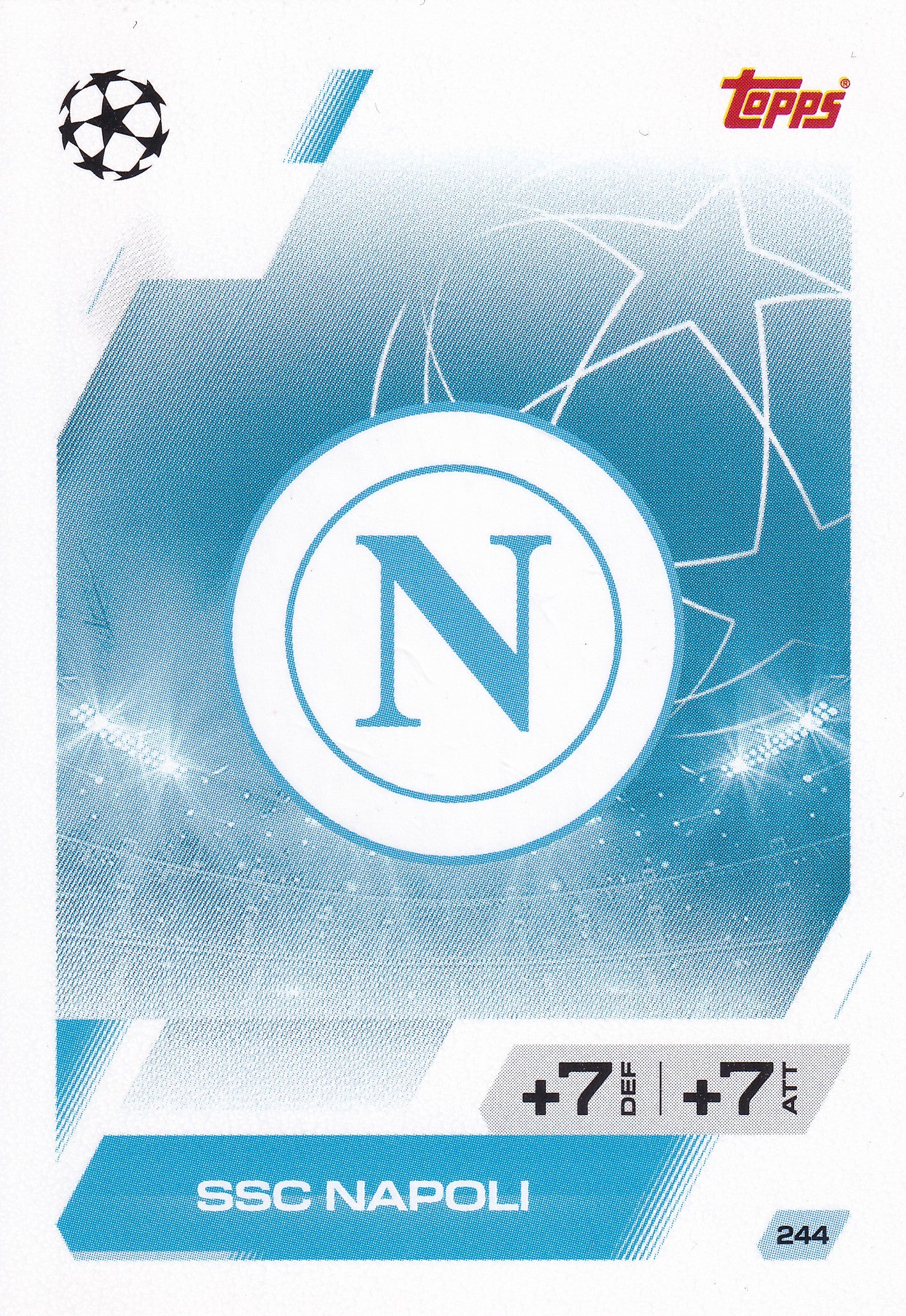 244. SSC NAPOLI - CLUB BADGE