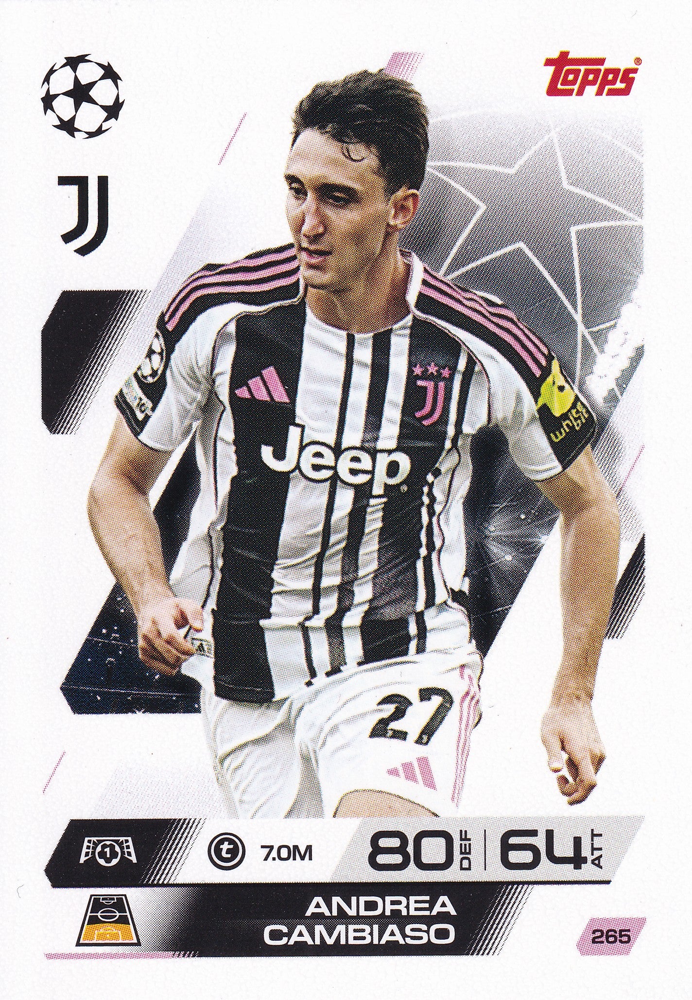 265. ANDREA CAMBIASO - JUVENTUS