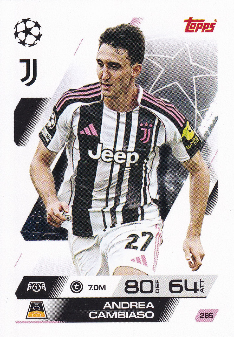 265. ANDREA CAMBIASO - JUVENTUS