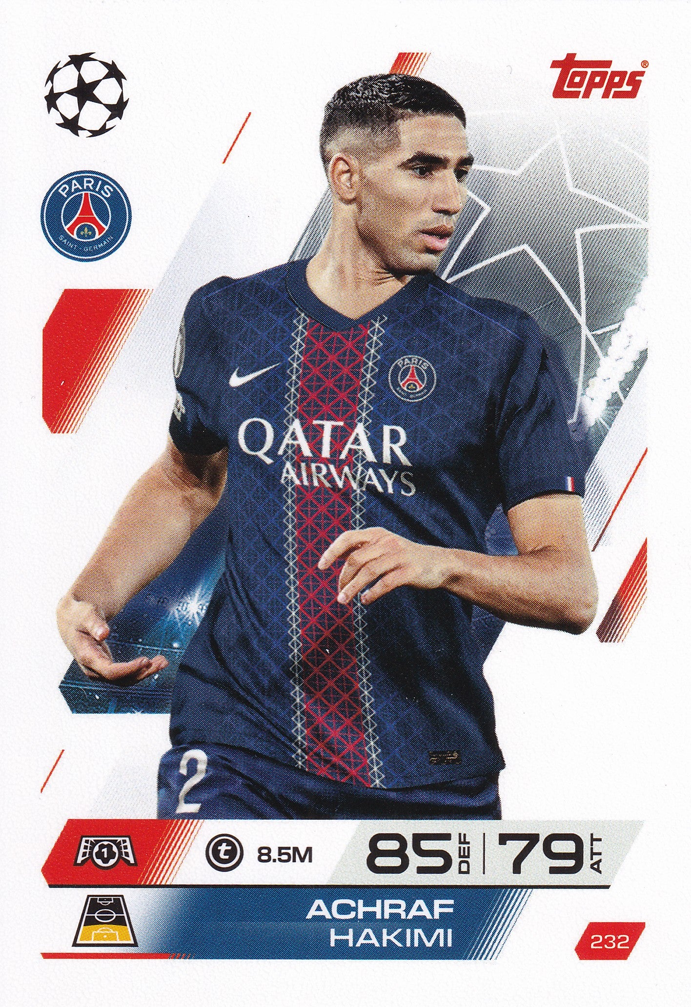 232. ACHRAF HAKIMI - PARIS SAINT-GERMAIN