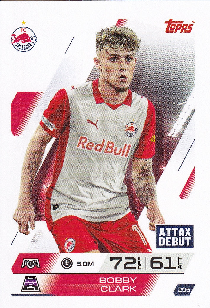 295. BOBBY CLARK - FC SALZBURG - ATTAX DEBUT