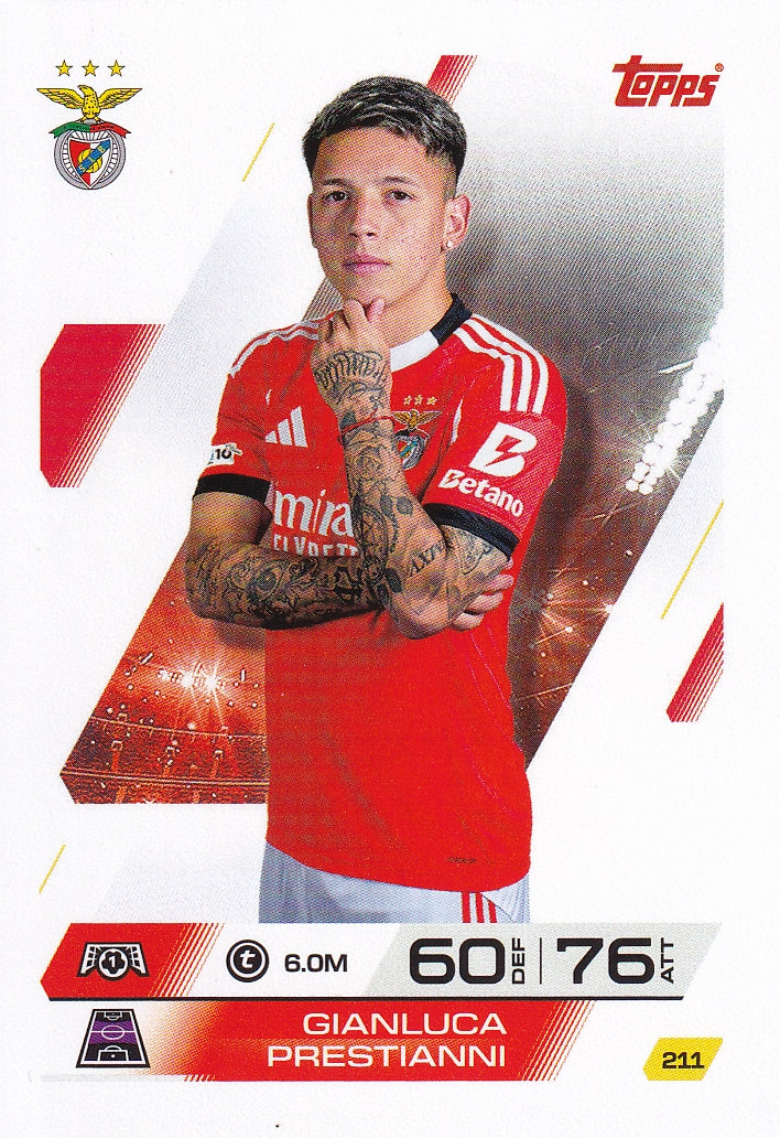 211. GIANLUCA PRESTIANNI - SL BENFICA