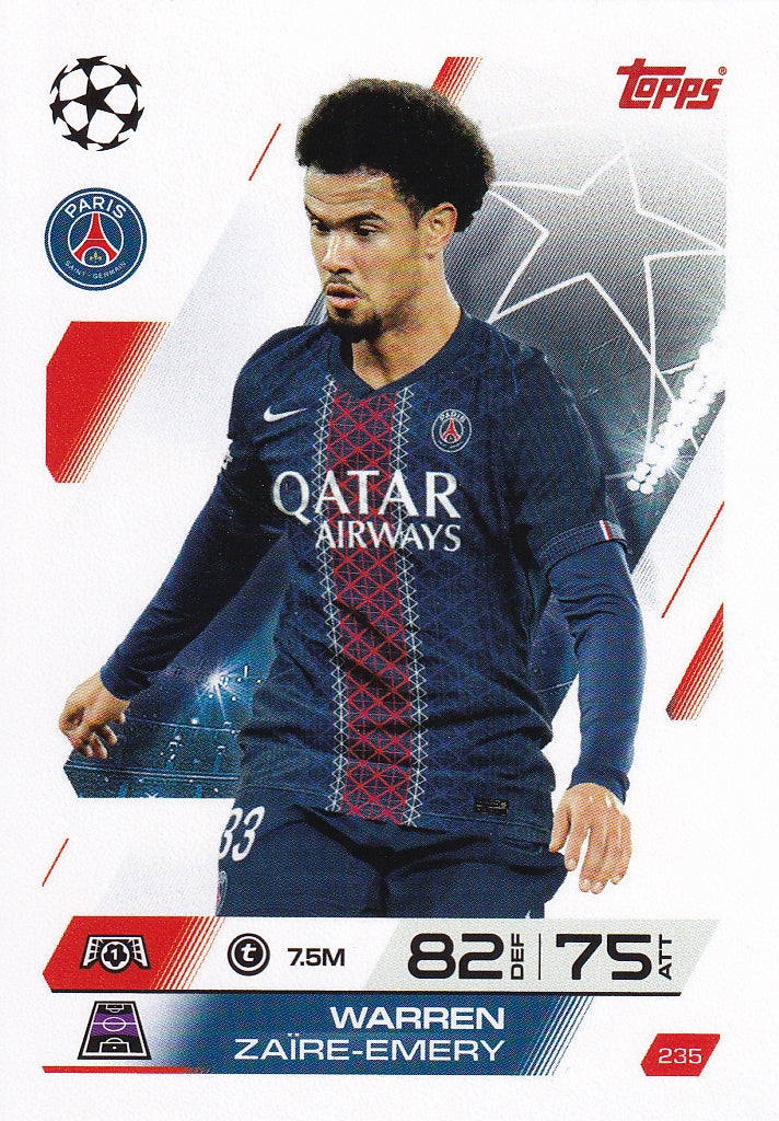 235. WARREN ZAIRE-EMERY - PARIS SAINT-GERMAIN