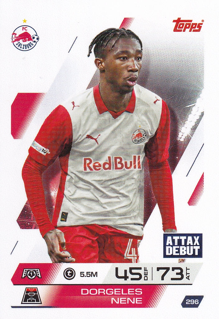 296. DORGELES NENE - FC SALZBURG - ATTAX DEBUT