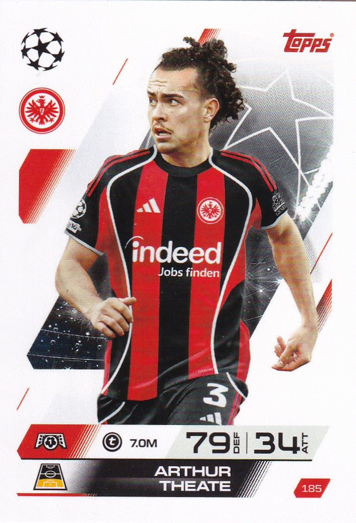 185. ARTHUR THEATE - EINTRACHT FRANKFURT