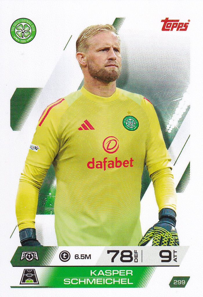 299. KASPER SCHMEICHEL - CELTIC FC