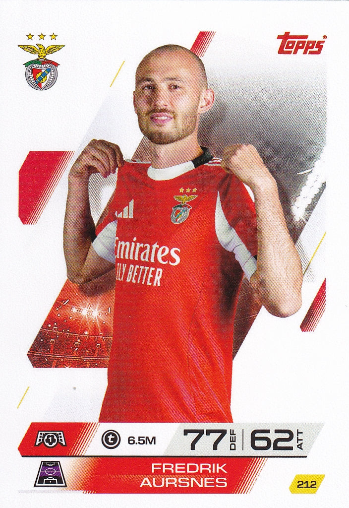 212. FREDRIK AURSNES - SL BENFICA