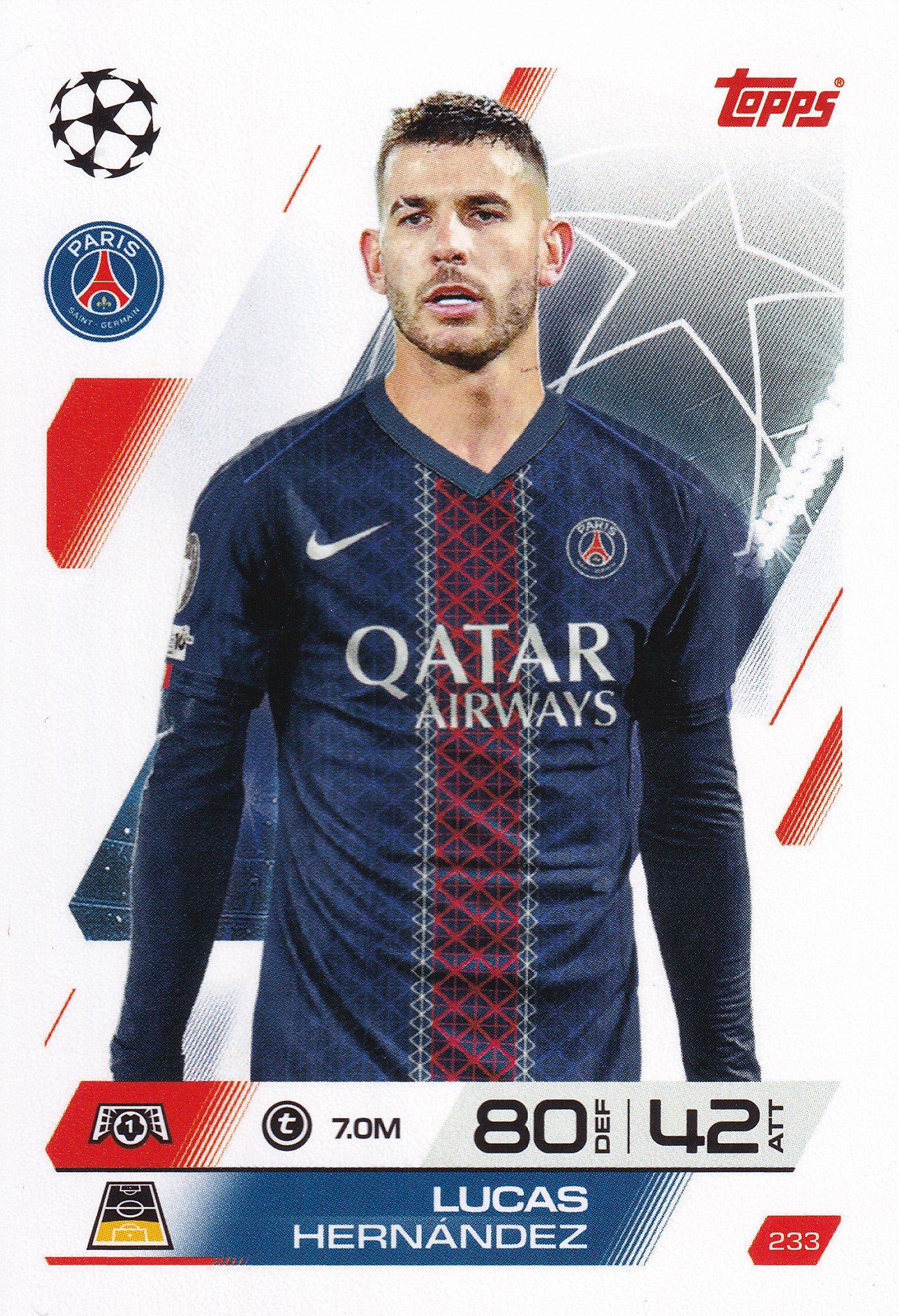 233. LUCAS HERNANDEZ - PARIS SAINT-GERMAIN