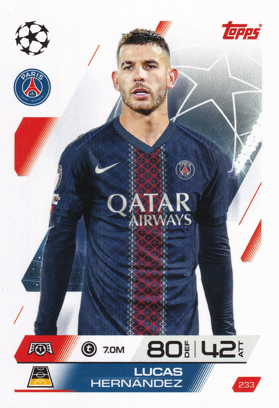 233. LUCAS HERNANDEZ - PARIS SAINT-GERMAIN