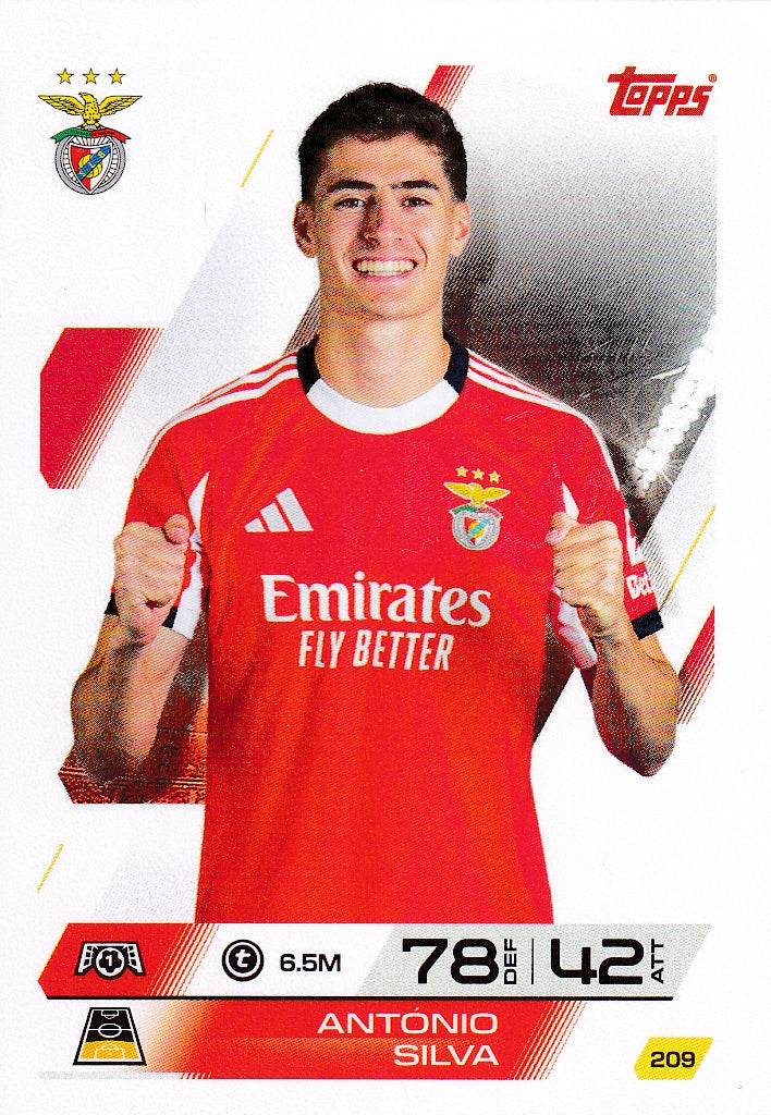 209. ANTONIO SILVA - SL BENFICA
