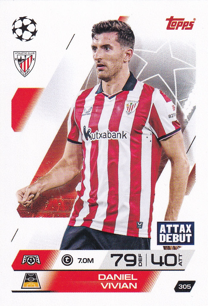 305. DANIEL VIVIAN - ATHLETIC CLUB - ATTAX DEBUT