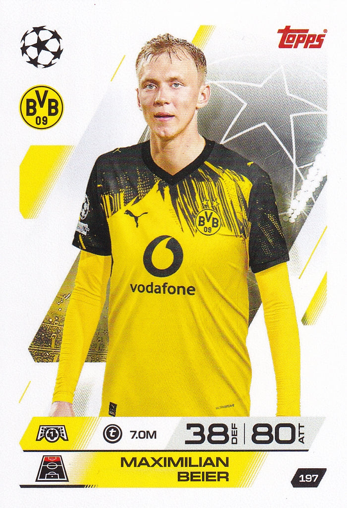197. MAXIMILIAN BEIER - BORUSSIA DORTMUND