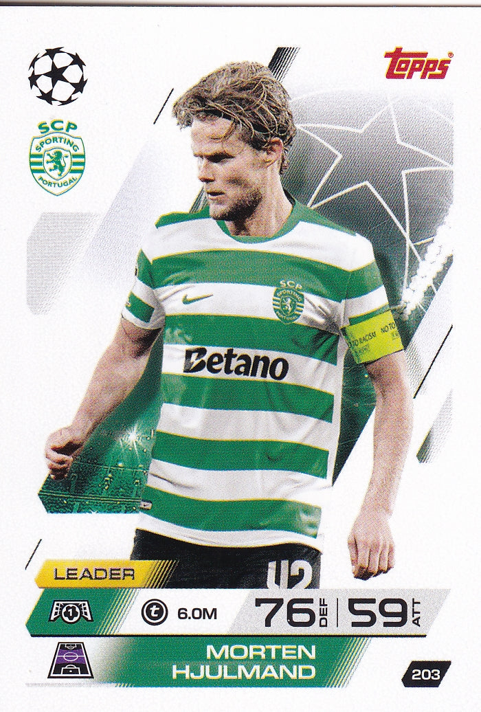 203. MORTEN HJULMAND - SPORTING CLUBE DE PORTUGAL - LEADER