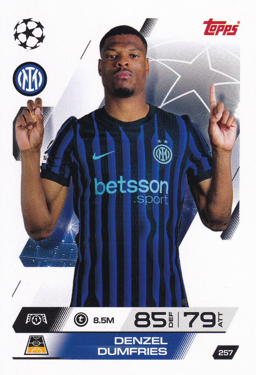257. DENZEL DUMFRIES - FC INTERNAZIONALE MILANO