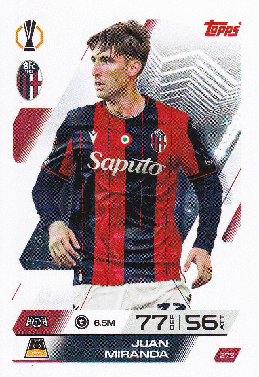 273. JUAN MIRANDA - BOLOGNA FC 1901