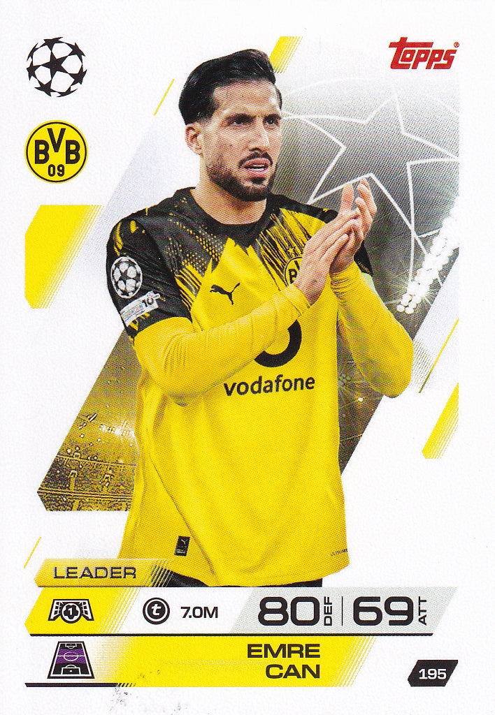 195. EMRE CAN - BORUSSIA DORTMUND - LEADER