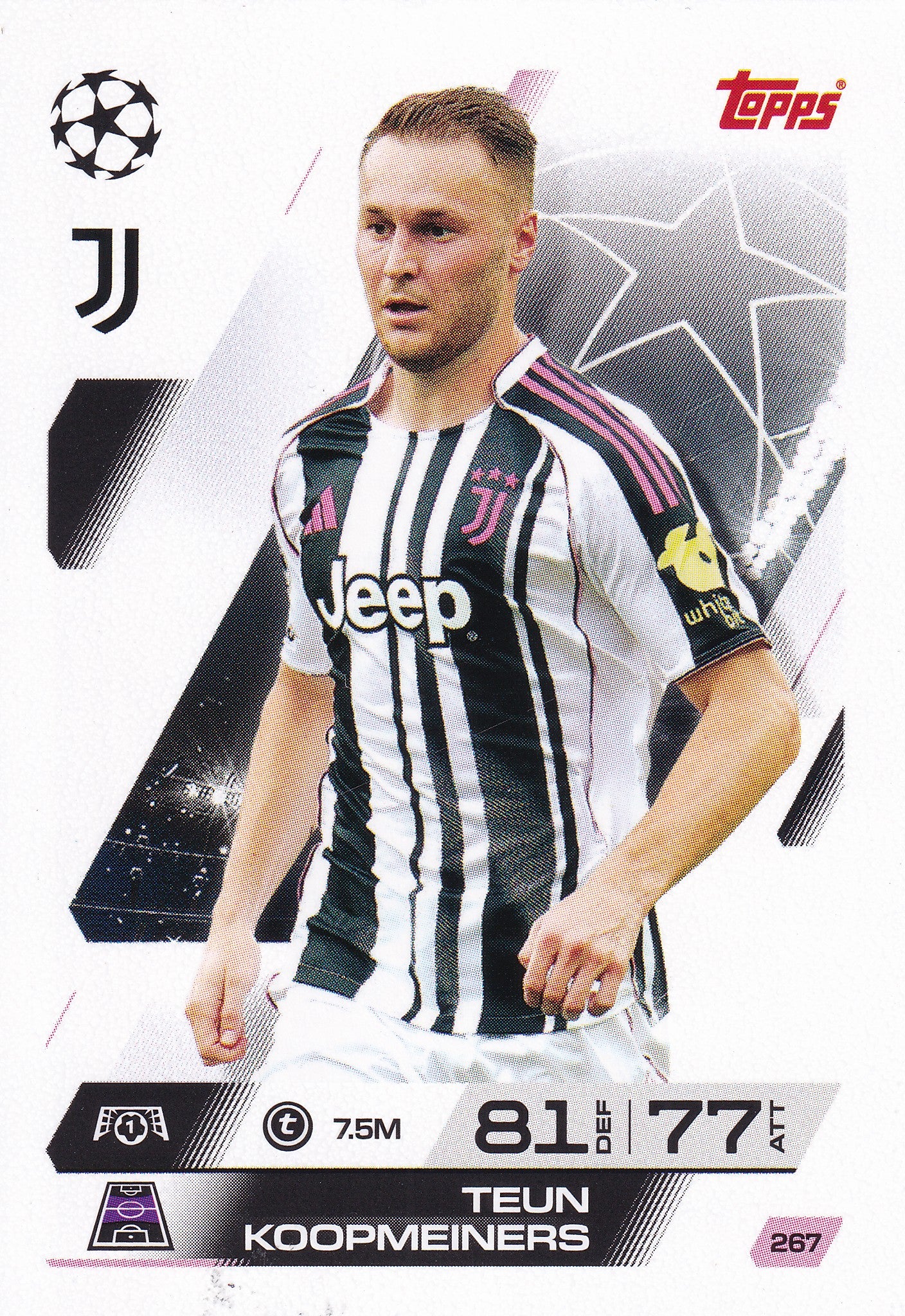 267. TEUN KOOPMEINERS - JUVENTUS