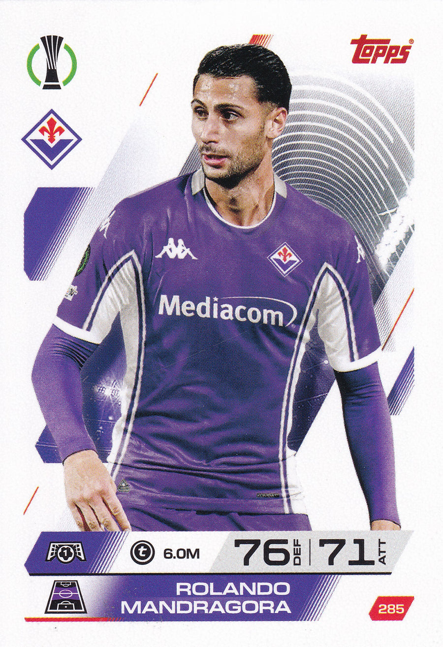 285. ROLANDO MANDRAGORA - ACF FIORENTINA