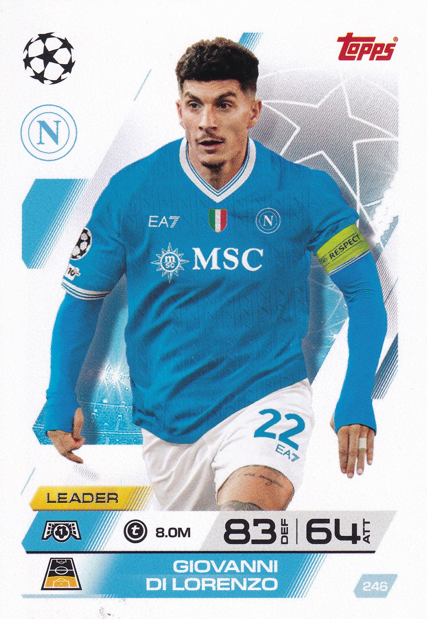 246. GIOVANNI DI LORENZO - SSC NAPOLI - LEADER