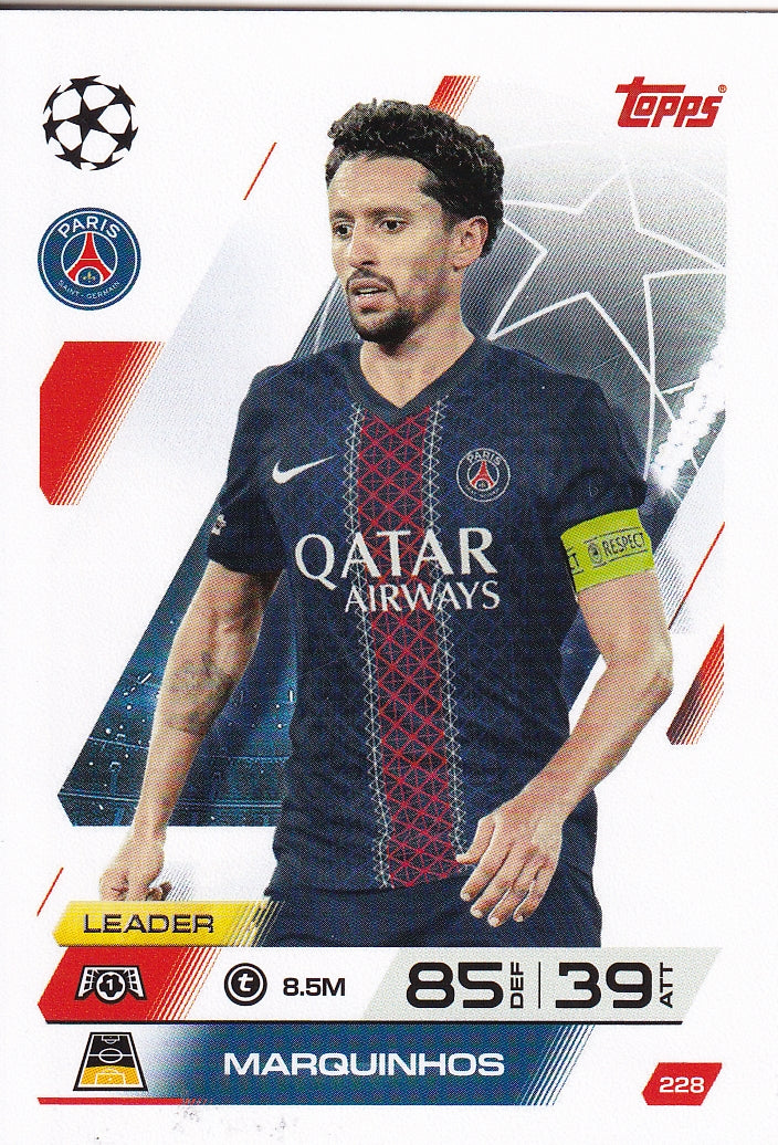 228. MARQUINHOS - PARIS SAINT-GERMAIN - LEADER