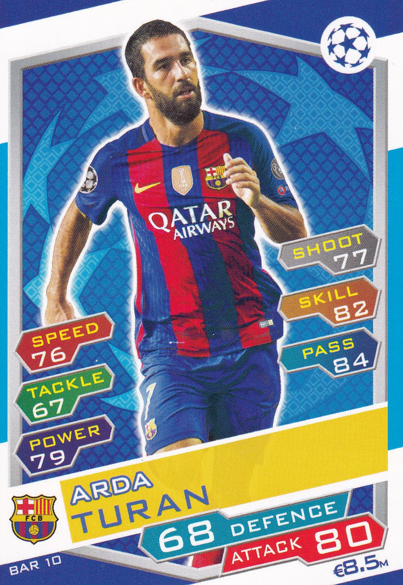 BAR-10. ARDA TURAN - FC BARCELONA