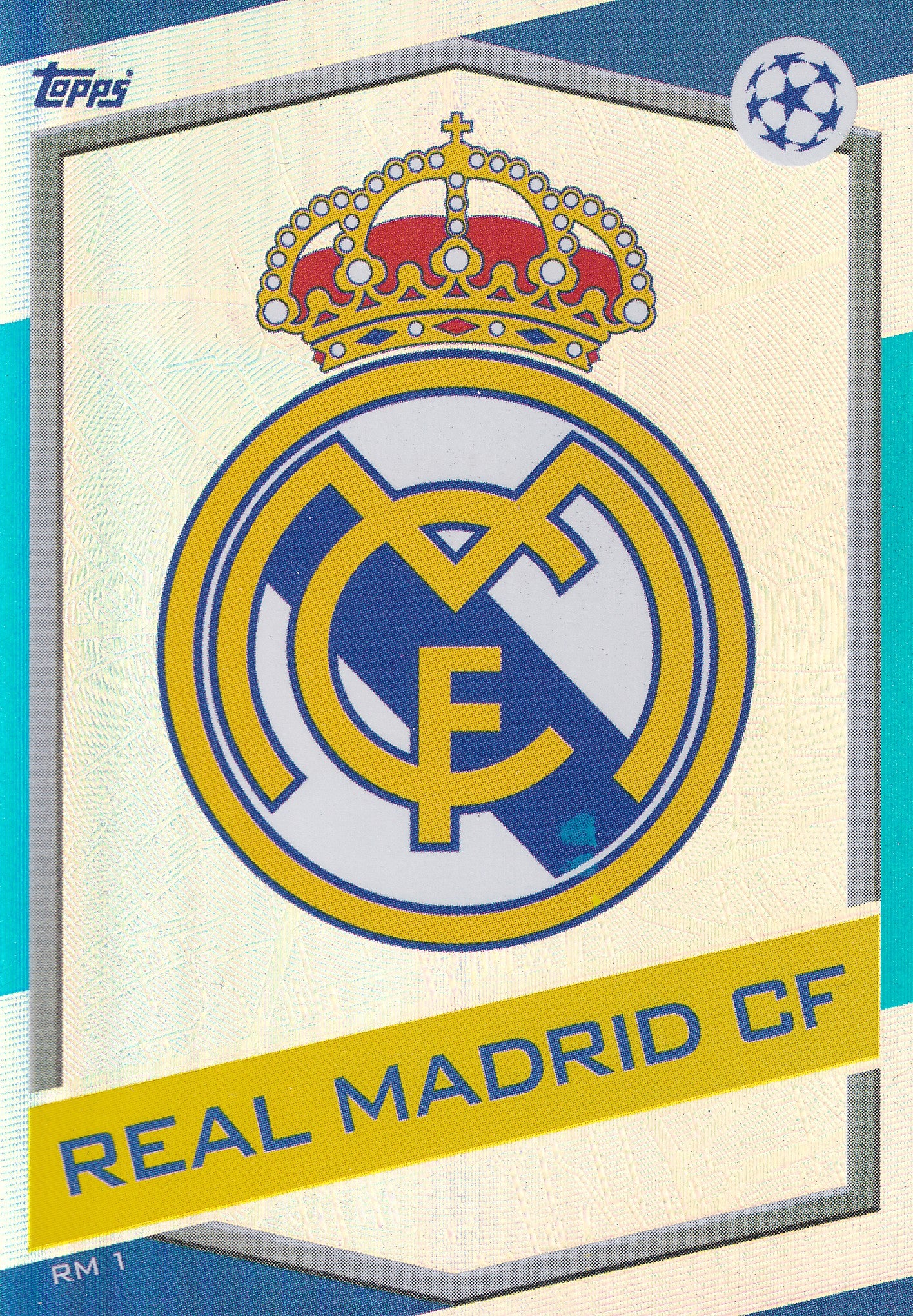 RM-01. REAL MADRID CF - CLUB BADGE