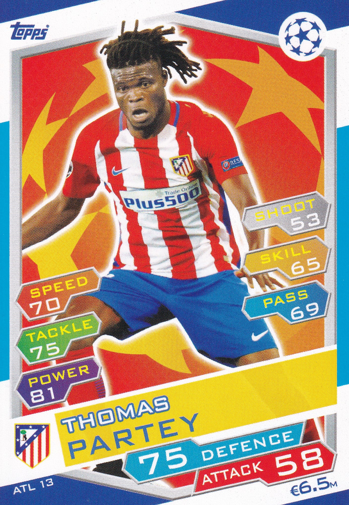 ATL-13. THOMAS PARTEY - ATLETICO DE MADRID