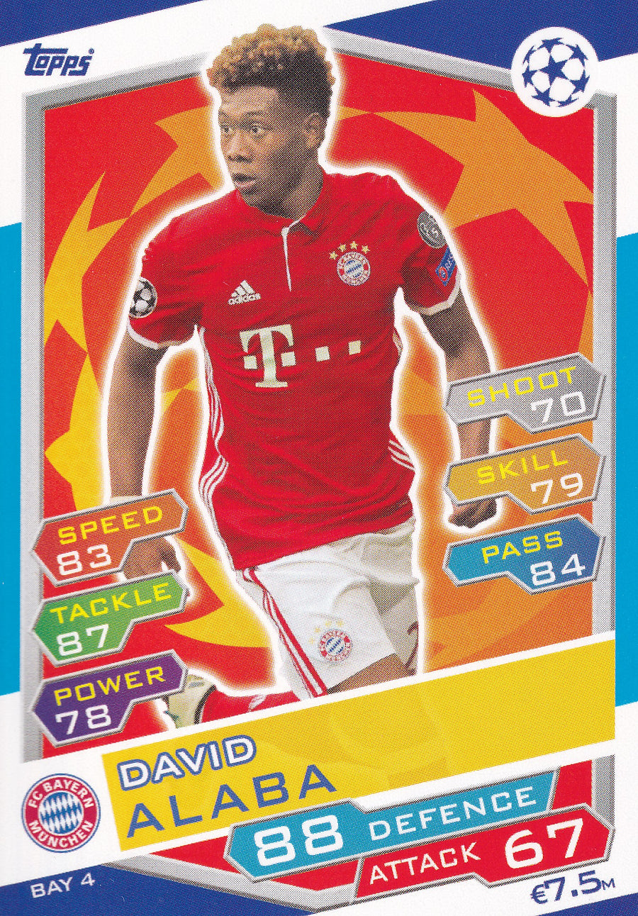 BAY-04. DAVID ALABA - FC BAYERN MUNCHEN