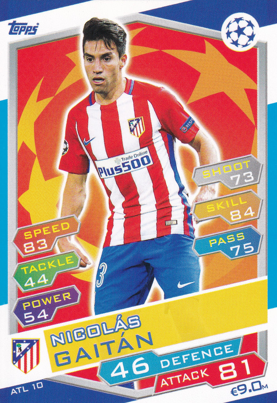 ATL-10. NICOLAS GAITAN - ATLETICO DE MADRID