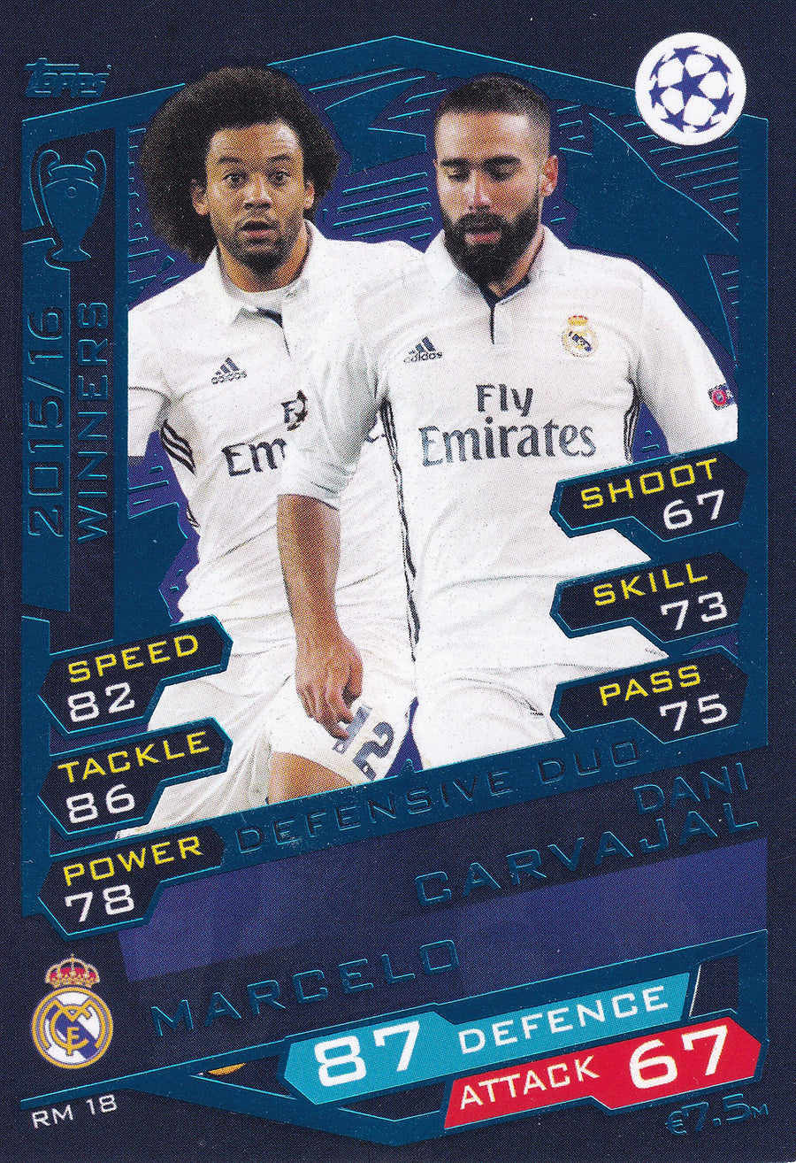 RM-18. MARCELO - DANI CARVAJAL - DEFENSIVE DUO