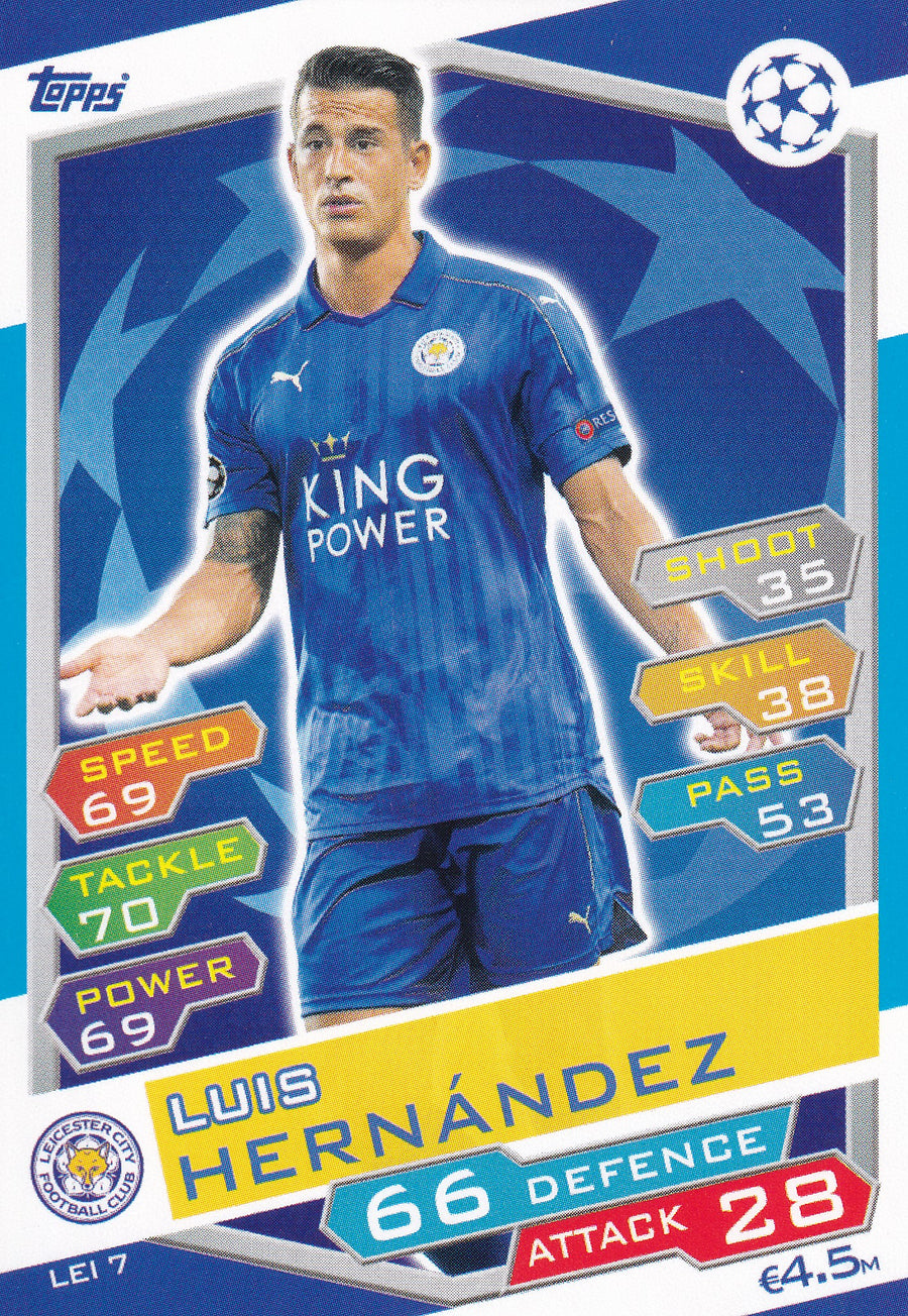 LEI-07. LUIS HERNANDEZ - LEICESTER CITY