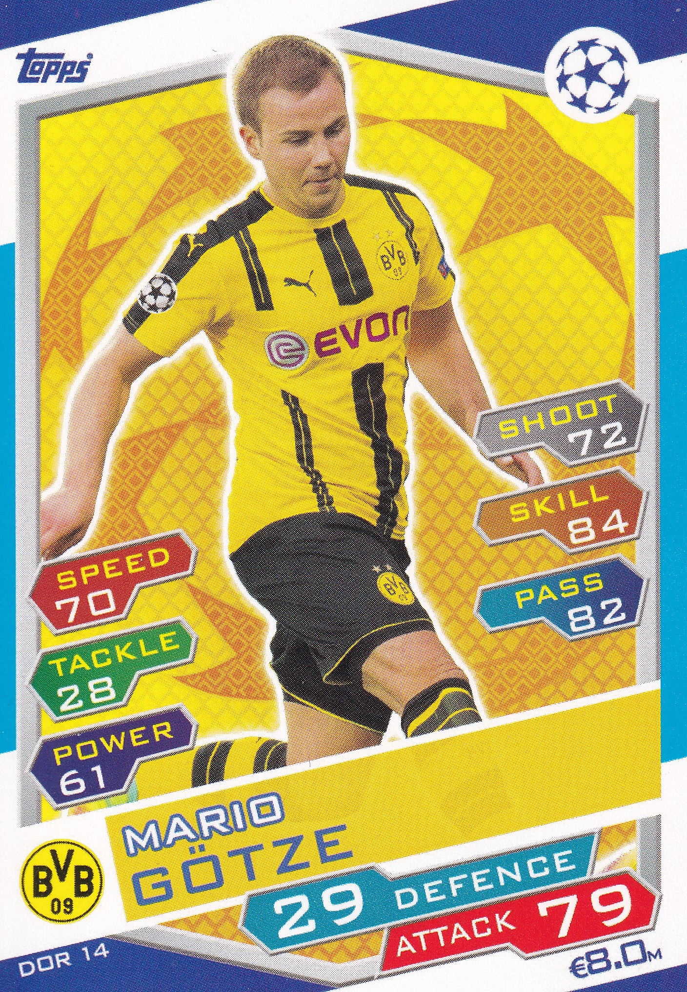 DOR-14. MARIO GÖTZE - BORUSSIA DORTMUND