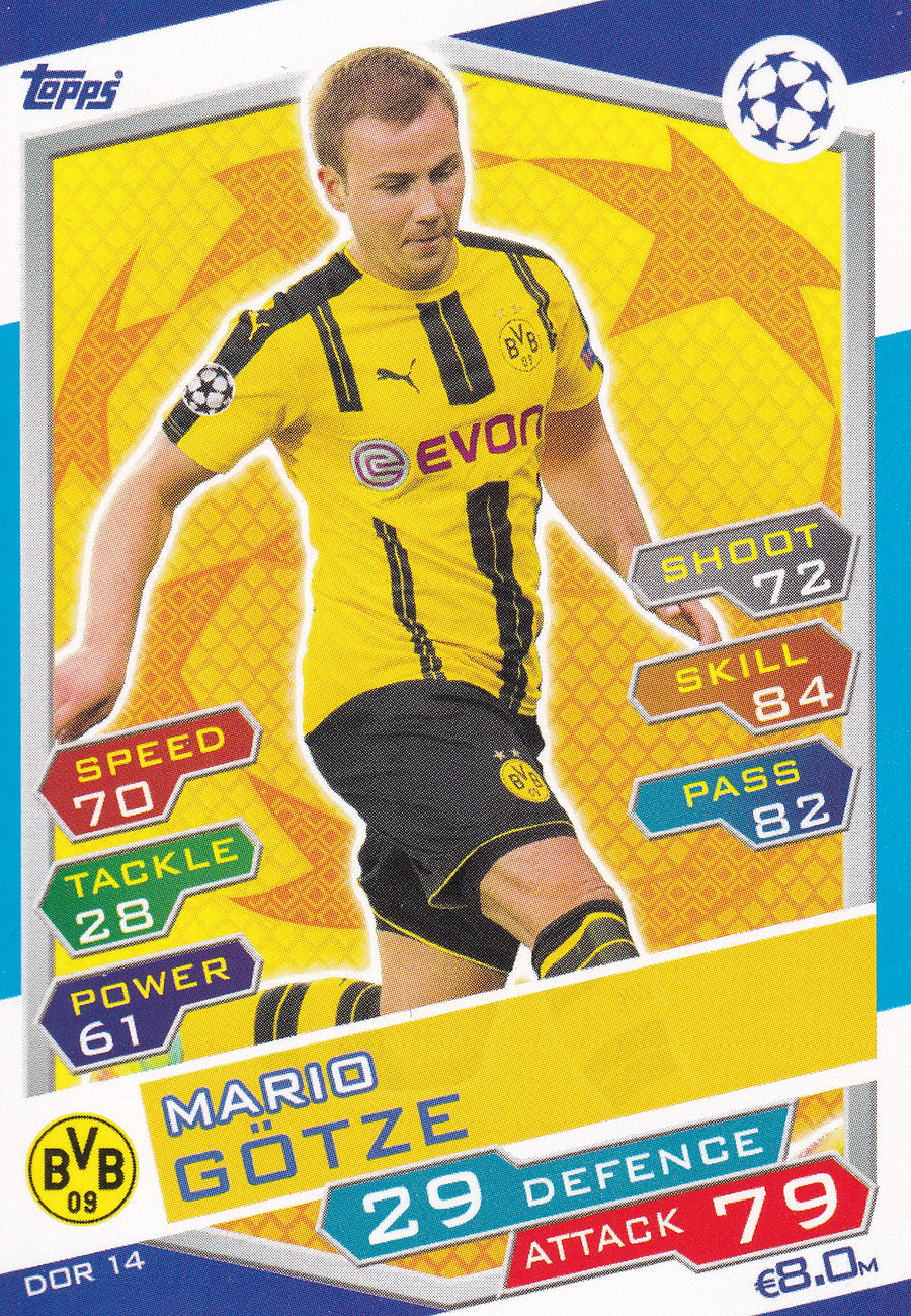 DOR-14. MARIO GÖTZE - BORUSSIA DORTMUND