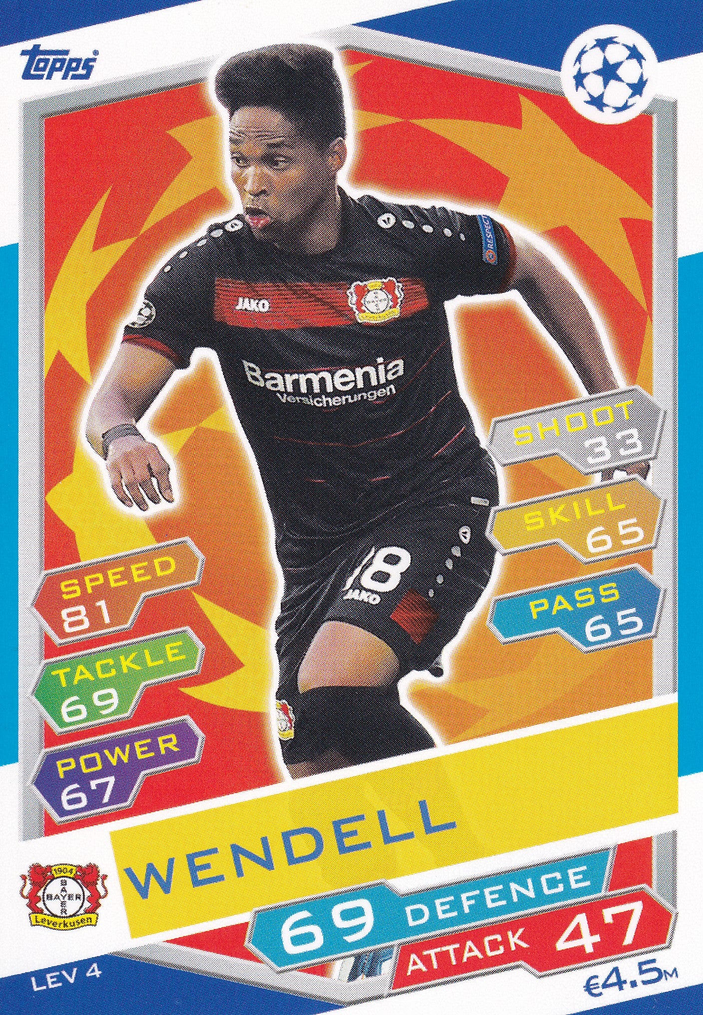 LEV-04. WENDELL - BAYER 04 LEVERKUSEN