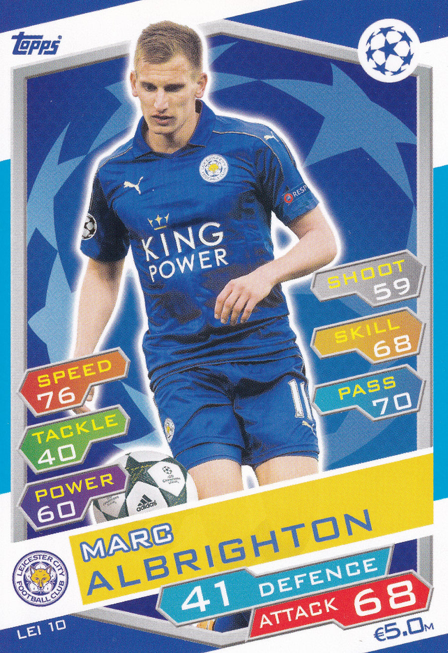 LEI-10. MARC ALBRIGHTON - LEICESTER CITY