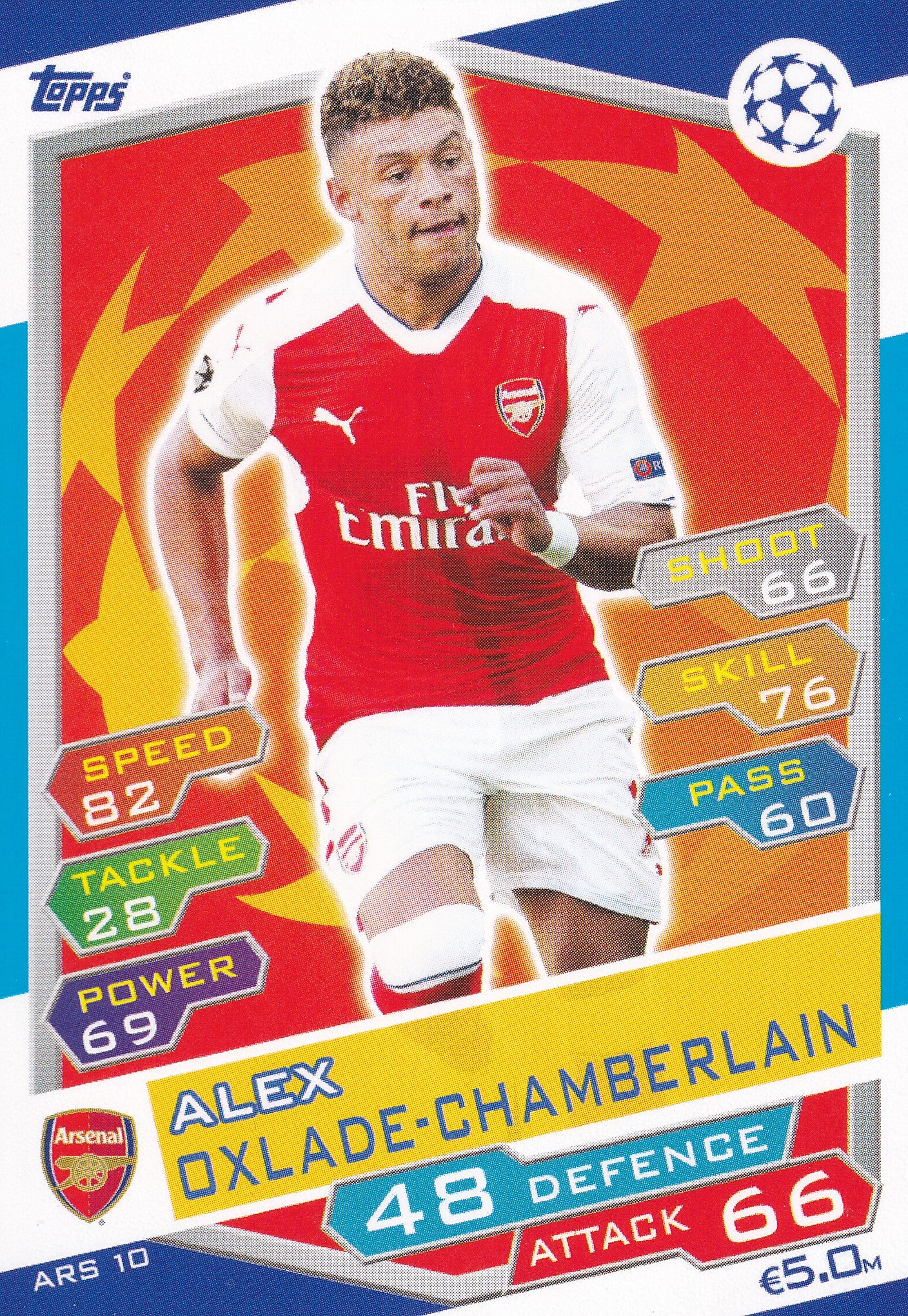 ARS-10. ALEX OXLADE-CHAMBERLAIN - ARSENAL FC